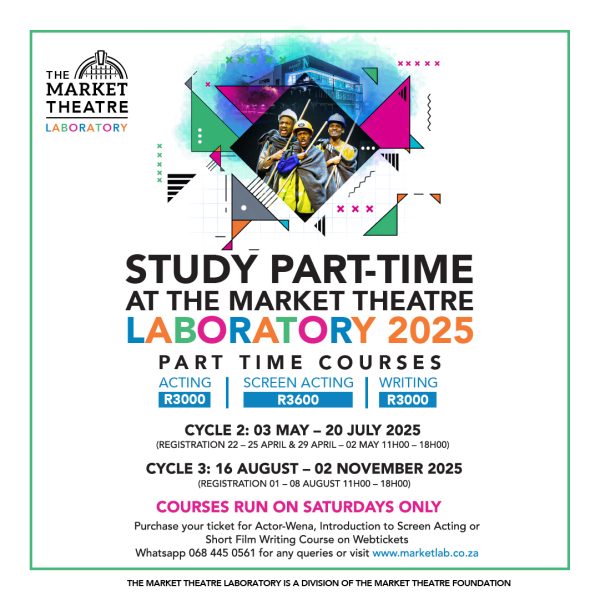 Part Time Acting Course - The Market Theatre Laboratory